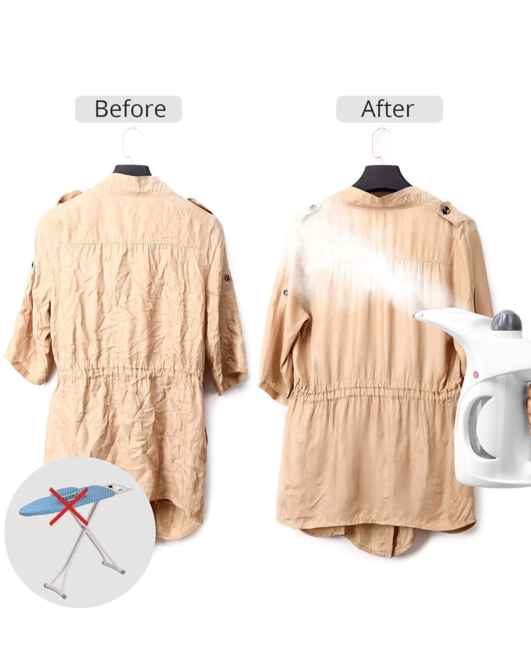 FreshSteam Ion – Portable Garment & Facial Steamer