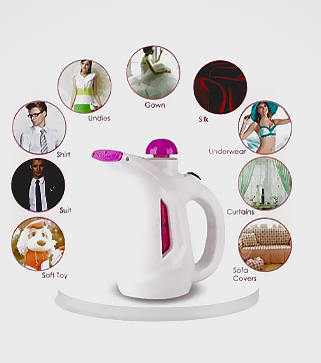 FreshSteam Ion – Portable Garment & Facial Steamer