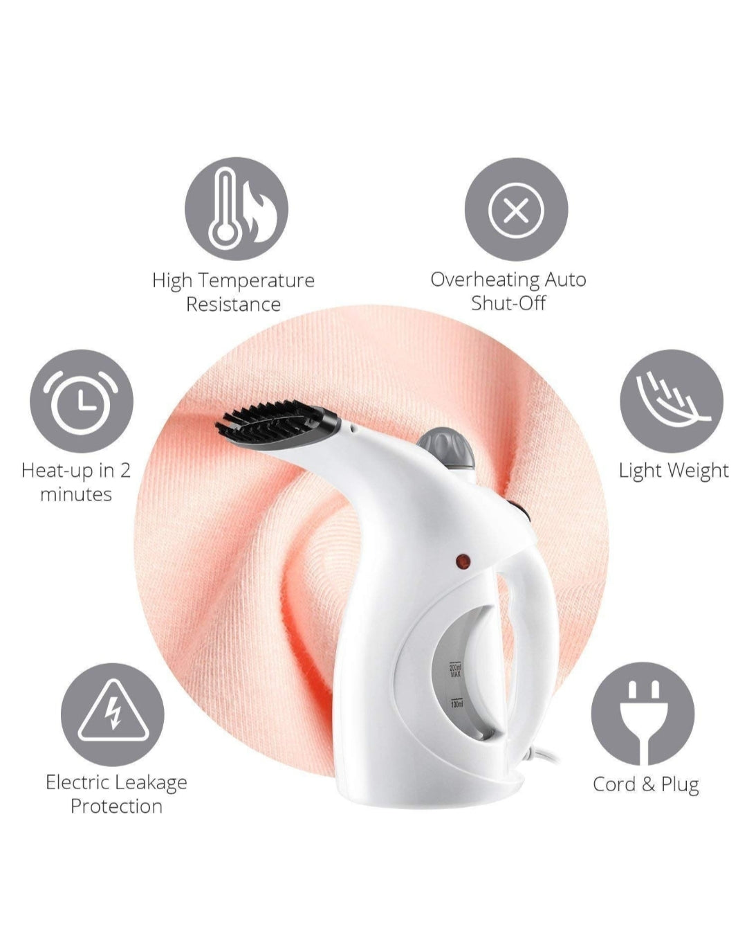 FreshSteam Ion – Portable Garment & Facial Steamer