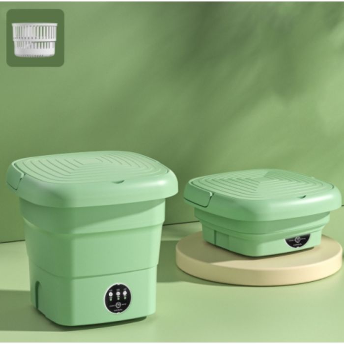 Smart Mini Washing Machine – Portable, Easy & Quick Wash(2kg)
