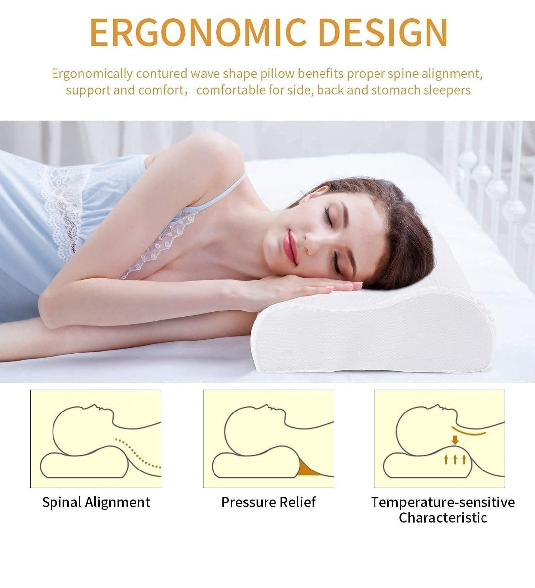 CloudComfort Memory Pillow