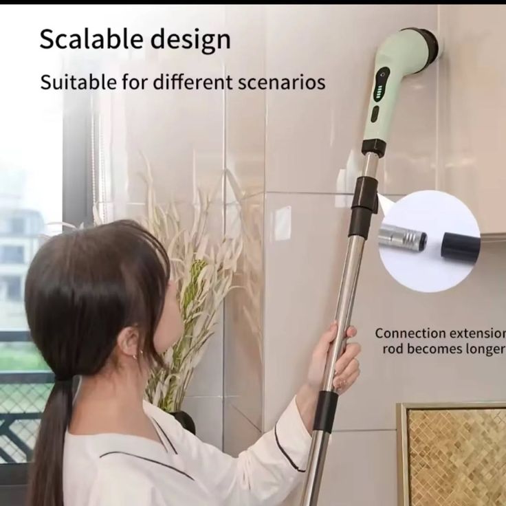 9 in 1 SpinPro Electric Scrubber