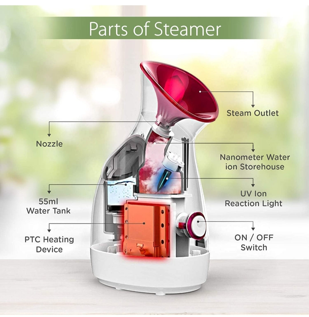 HealtMist Steamer – Instant Relief from Cold & Cough Or Face steamer