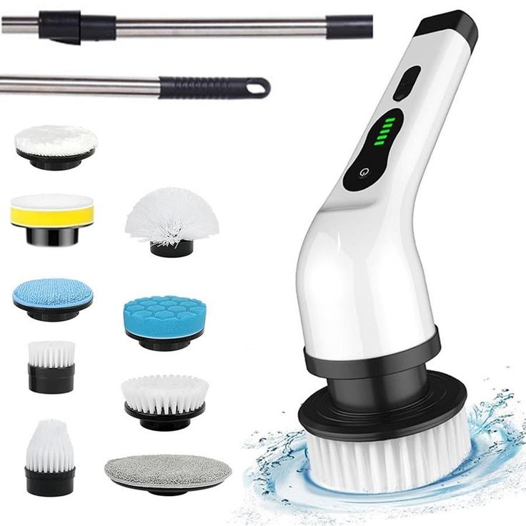9 in 1 SpinPro Electric Scrubber