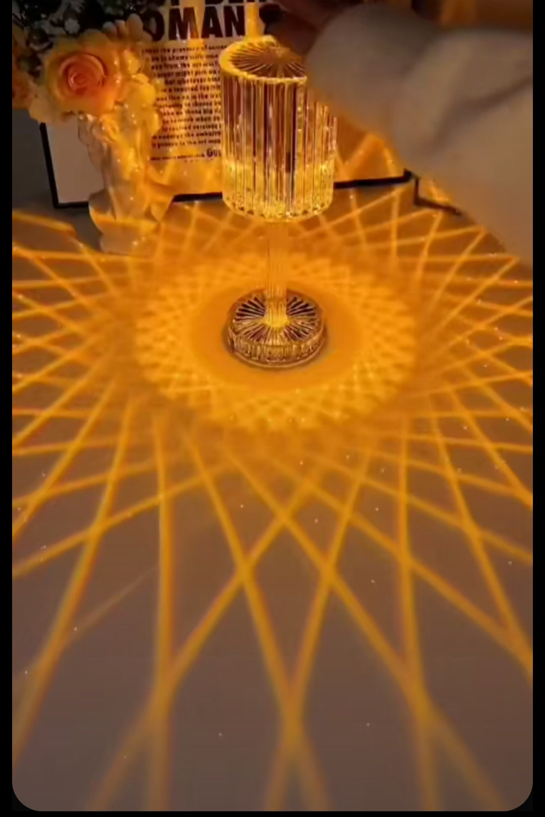 Crystal Table Lamp