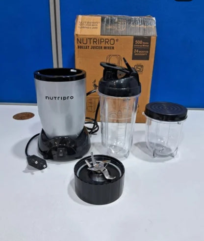 NutriPro Bullet Juicer (2 Jars) – Smart & Compact (Top Quality Product)