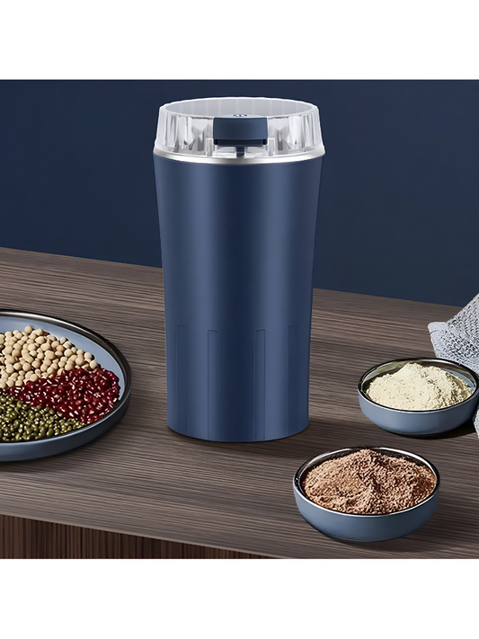 “Premium Electric Mini Grinder | Stainless Steel Blades for Spices, Nuts & Coffee”