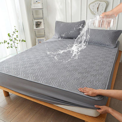 Premium Waterproof Bed Sheet (75x72)inch